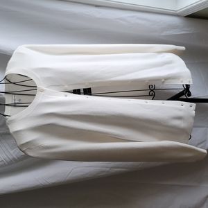 Cream cardigan size large